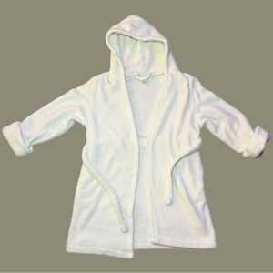 GAP Kids White Fleece Robe